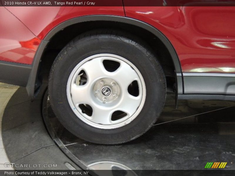 Tango Red Pearl / Gray 2010 Honda CR-V LX AWD