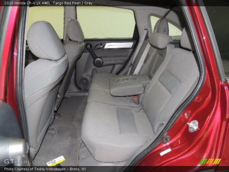 Tango Red Pearl / Gray 2010 Honda CR-V LX AWD