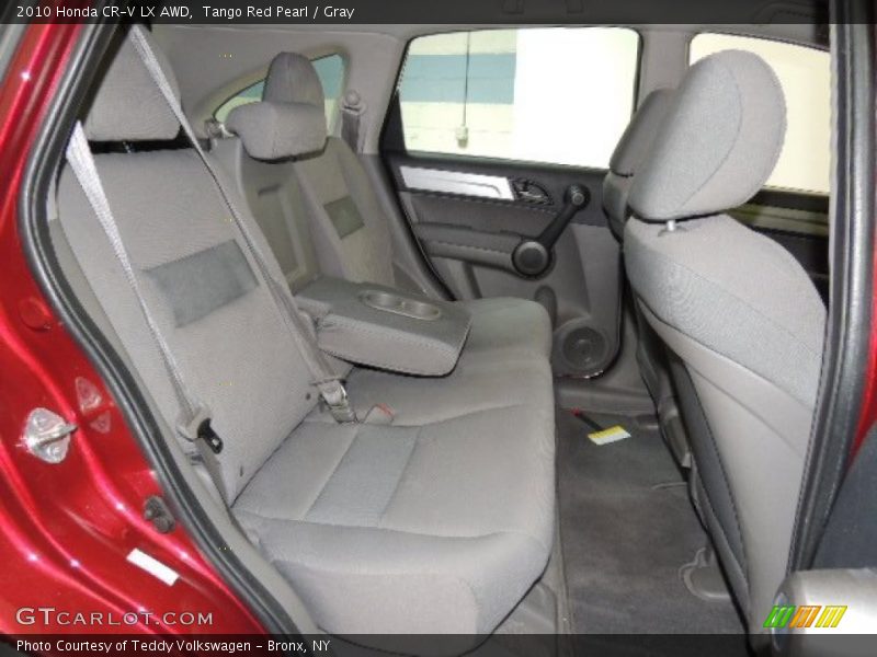 Tango Red Pearl / Gray 2010 Honda CR-V LX AWD