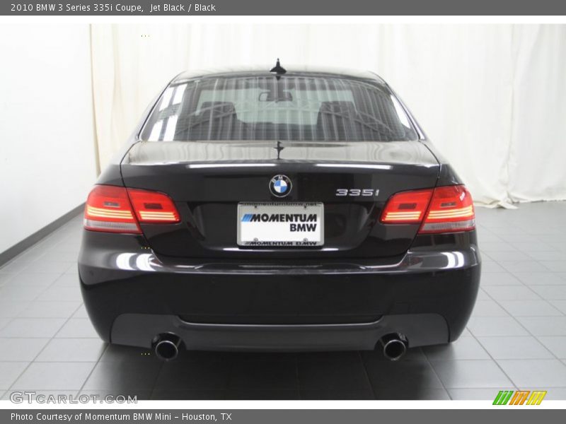 Jet Black / Black 2010 BMW 3 Series 335i Coupe