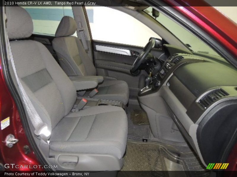 Tango Red Pearl / Gray 2010 Honda CR-V LX AWD