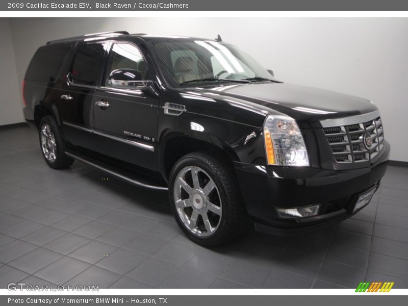 Front 3/4 View of 2009 Escalade ESV