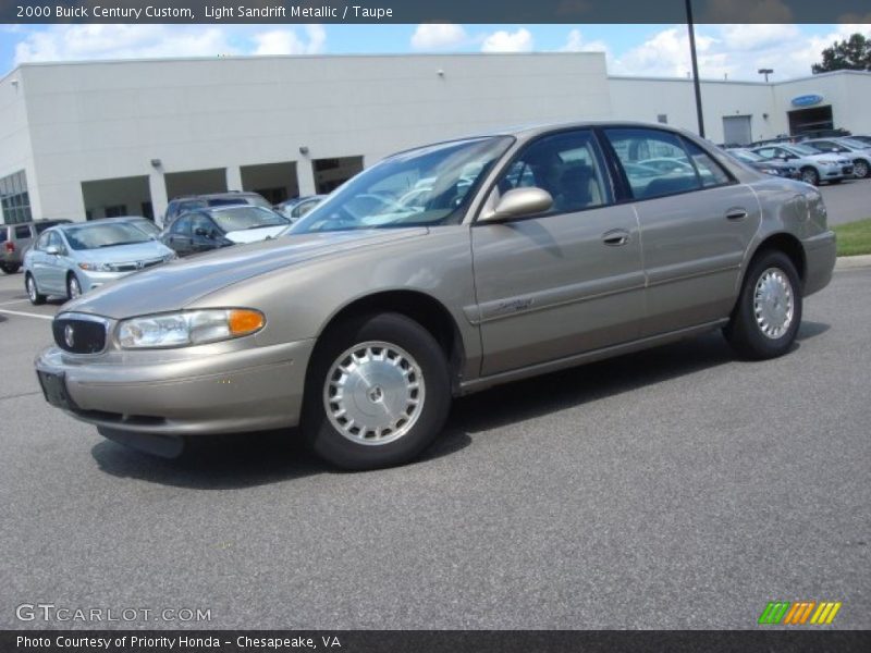 Light Sandrift Metallic / Taupe 2000 Buick Century Custom