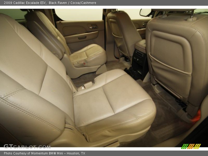 Black Raven / Cocoa/Cashmere 2009 Cadillac Escalade ESV