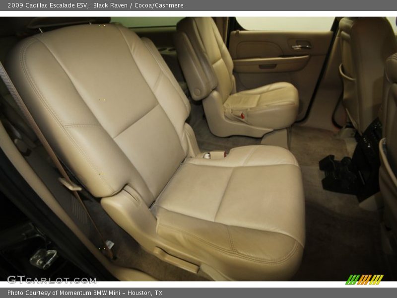 Black Raven / Cocoa/Cashmere 2009 Cadillac Escalade ESV