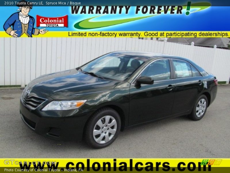 Spruce Mica / Bisque 2010 Toyota Camry LE