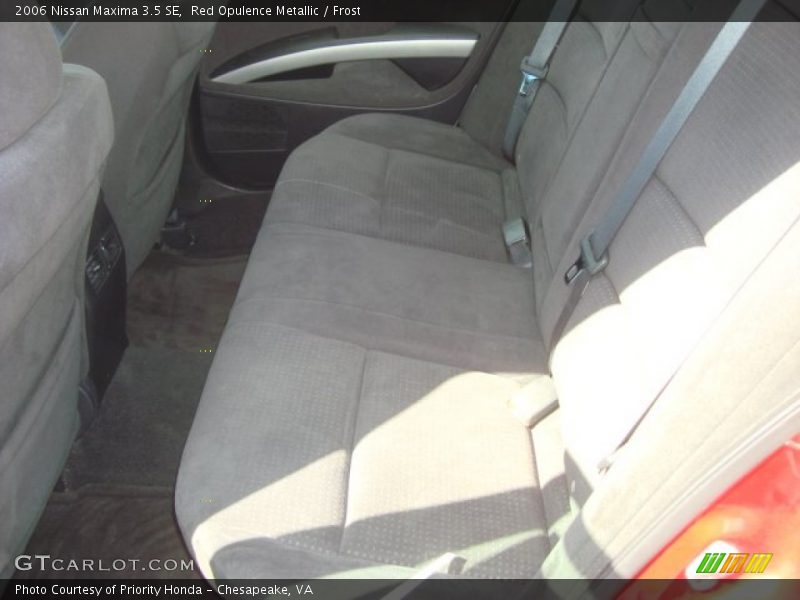 Red Opulence Metallic / Frost 2006 Nissan Maxima 3.5 SE