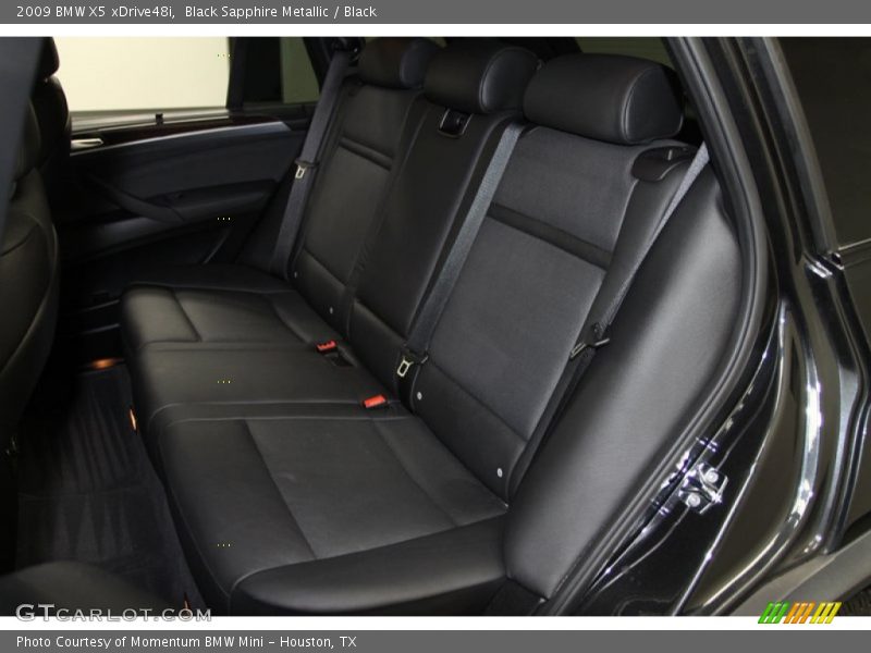Black Sapphire Metallic / Black 2009 BMW X5 xDrive48i