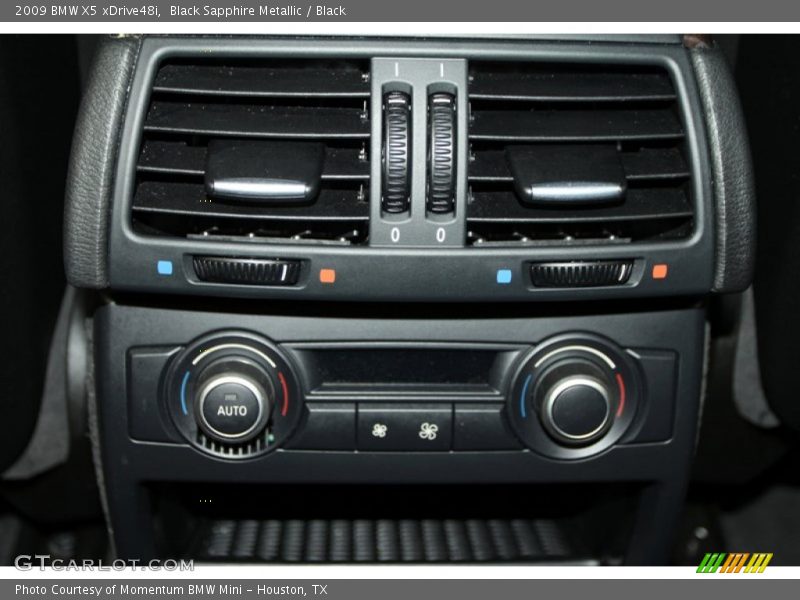 Black Sapphire Metallic / Black 2009 BMW X5 xDrive48i