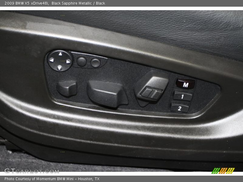 Black Sapphire Metallic / Black 2009 BMW X5 xDrive48i