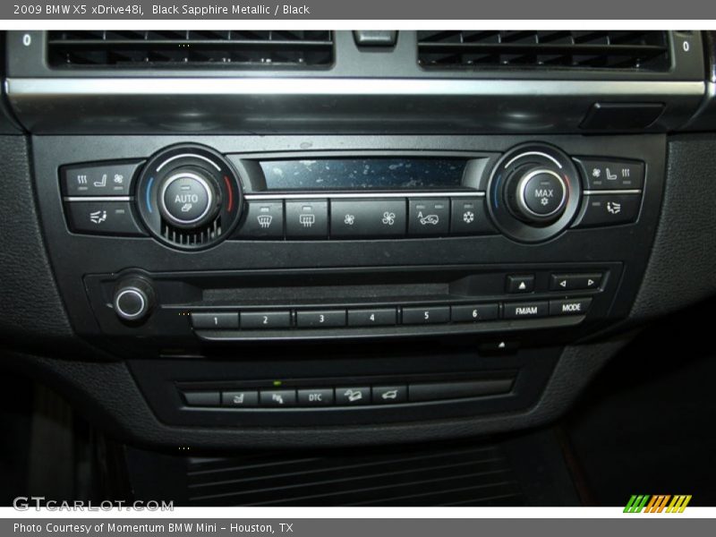 Black Sapphire Metallic / Black 2009 BMW X5 xDrive48i