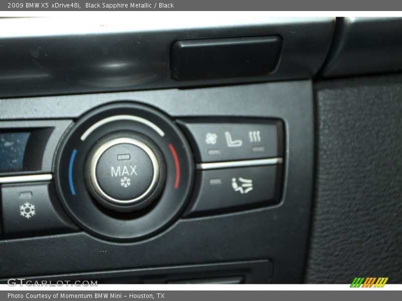 Black Sapphire Metallic / Black 2009 BMW X5 xDrive48i