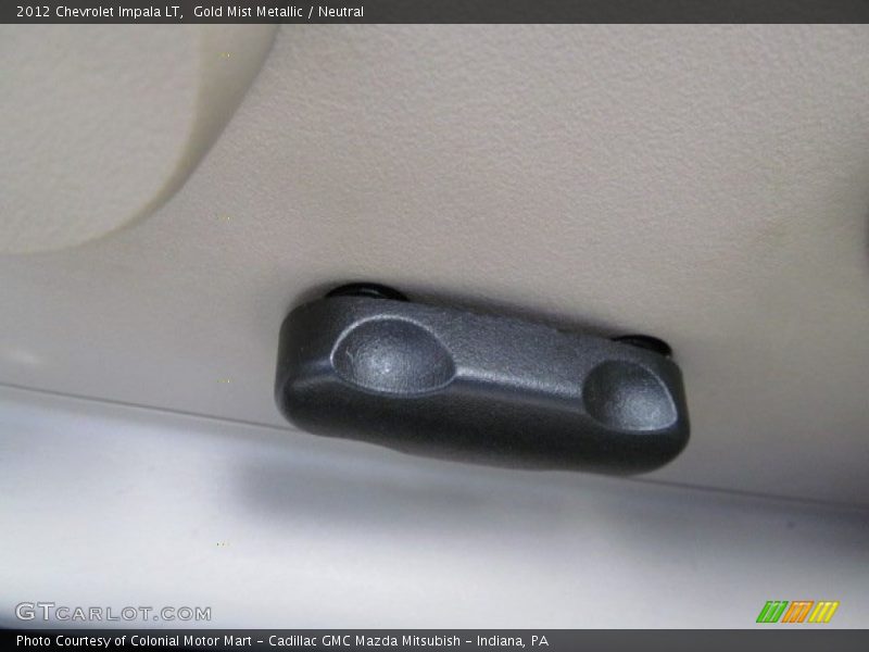 Gold Mist Metallic / Neutral 2012 Chevrolet Impala LT