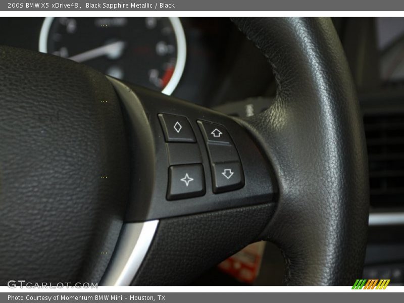 Black Sapphire Metallic / Black 2009 BMW X5 xDrive48i