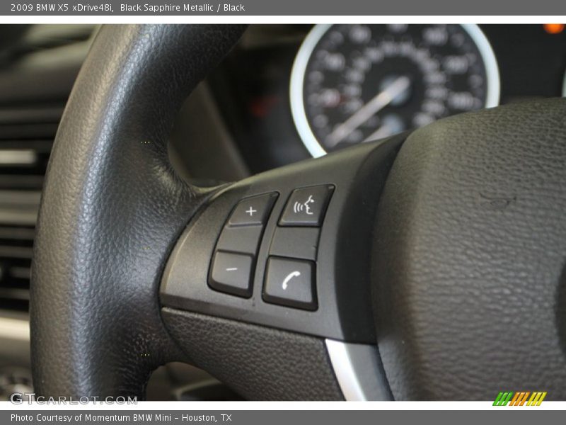 Black Sapphire Metallic / Black 2009 BMW X5 xDrive48i