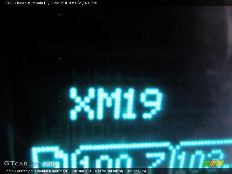 Gold Mist Metallic / Neutral 2012 Chevrolet Impala LT