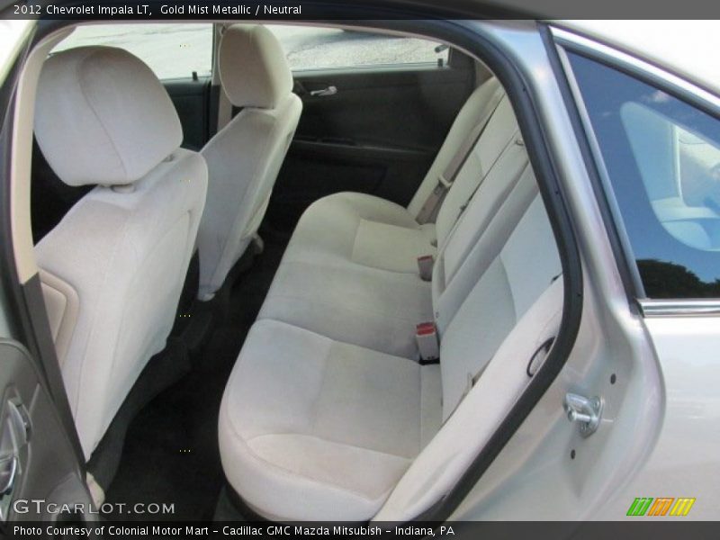 Gold Mist Metallic / Neutral 2012 Chevrolet Impala LT