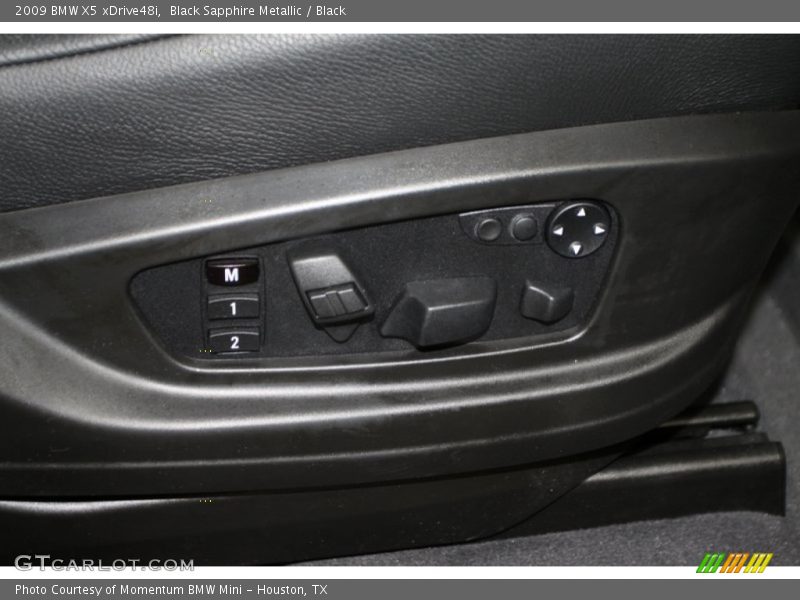 Black Sapphire Metallic / Black 2009 BMW X5 xDrive48i