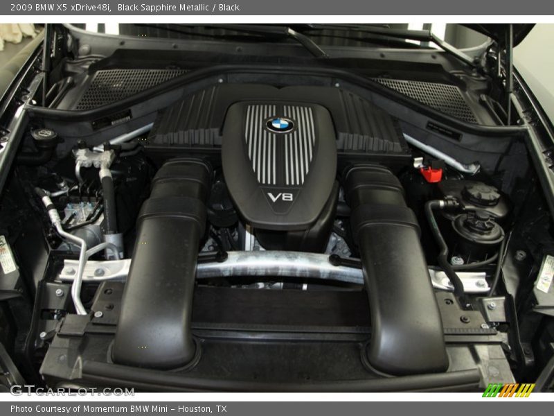 Black Sapphire Metallic / Black 2009 BMW X5 xDrive48i
