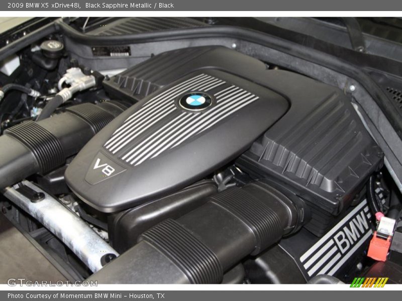 Black Sapphire Metallic / Black 2009 BMW X5 xDrive48i