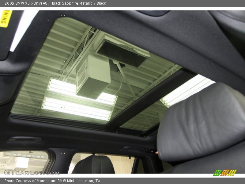 Black Sapphire Metallic / Black 2009 BMW X5 xDrive48i
