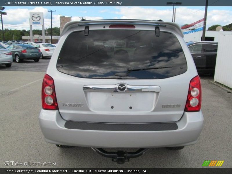 Platinum Silver Metallic / Dark Flint Gray 2006 Mazda Tribute s 4WD