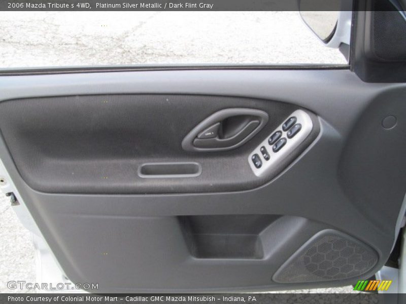 Platinum Silver Metallic / Dark Flint Gray 2006 Mazda Tribute s 4WD