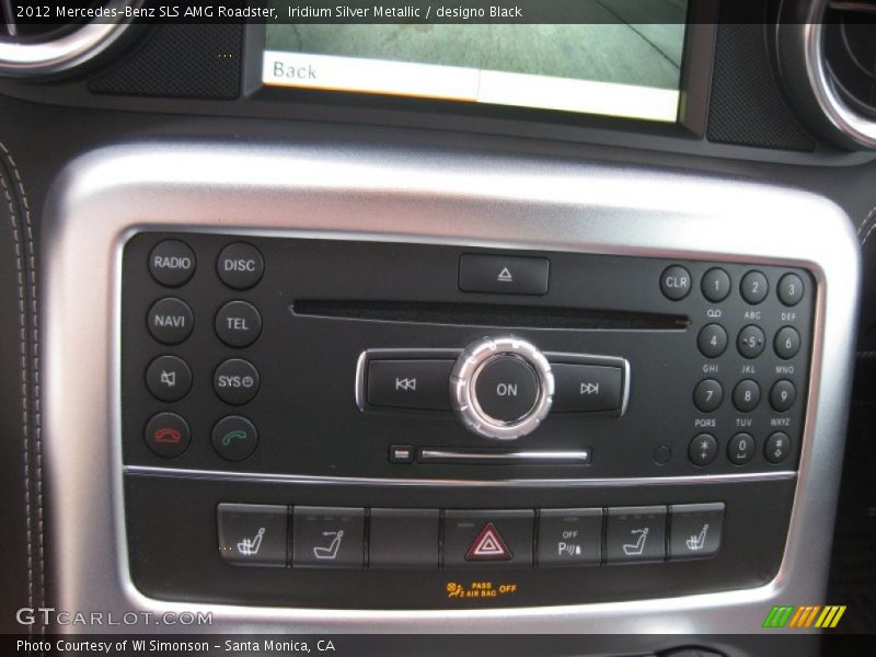 Audio System of 2012 SLS AMG Roadster
