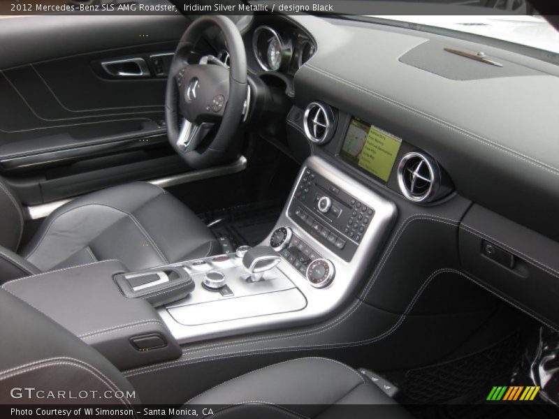  2012 SLS AMG Roadster designo Black Interior