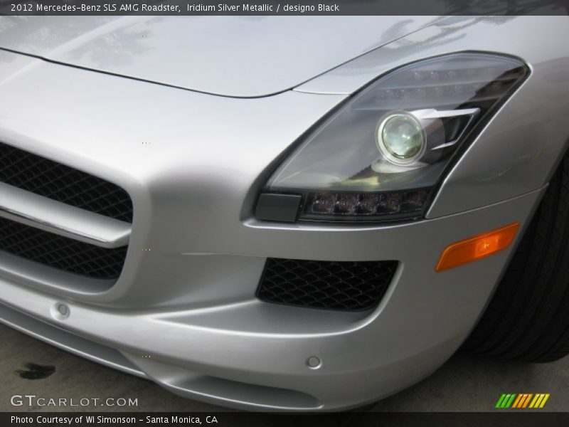 Iridium Silver Metallic / designo Black 2012 Mercedes-Benz SLS AMG Roadster