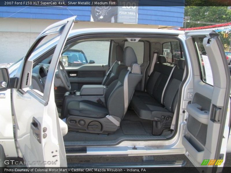 Silver Metallic / Medium Flint 2007 Ford F150 XLT SuperCab 4x4