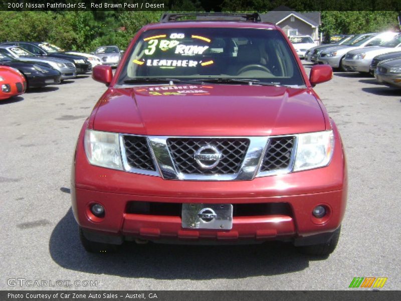 Red Brawn Pearl / Desert 2006 Nissan Pathfinder SE