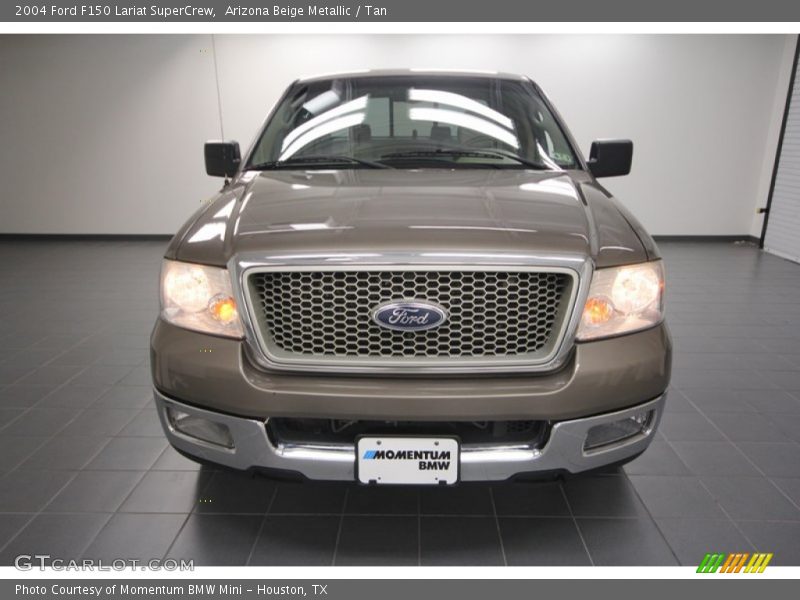 Arizona Beige Metallic / Tan 2004 Ford F150 Lariat SuperCrew