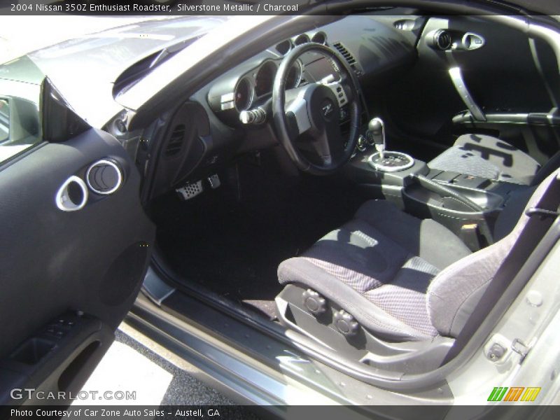 Silverstone Metallic / Charcoal 2004 Nissan 350Z Enthusiast Roadster