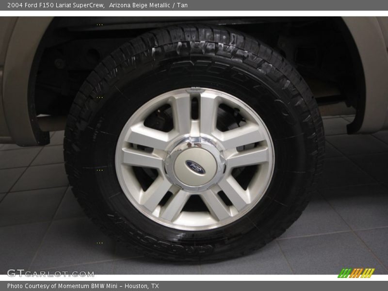 Arizona Beige Metallic / Tan 2004 Ford F150 Lariat SuperCrew