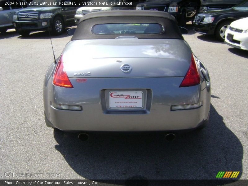 Silverstone Metallic / Charcoal 2004 Nissan 350Z Enthusiast Roadster