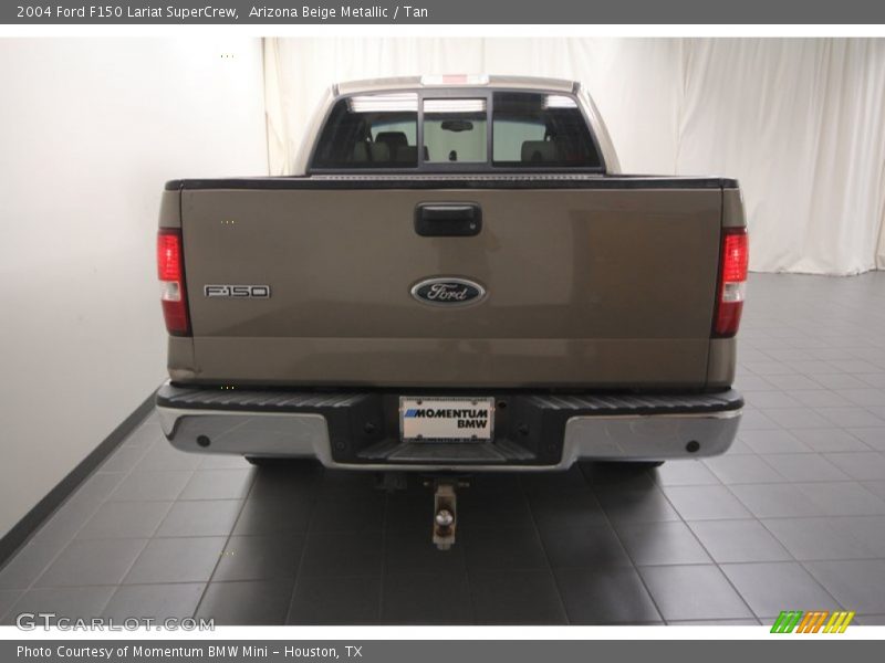 Arizona Beige Metallic / Tan 2004 Ford F150 Lariat SuperCrew