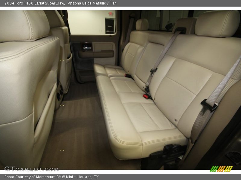 Arizona Beige Metallic / Tan 2004 Ford F150 Lariat SuperCrew