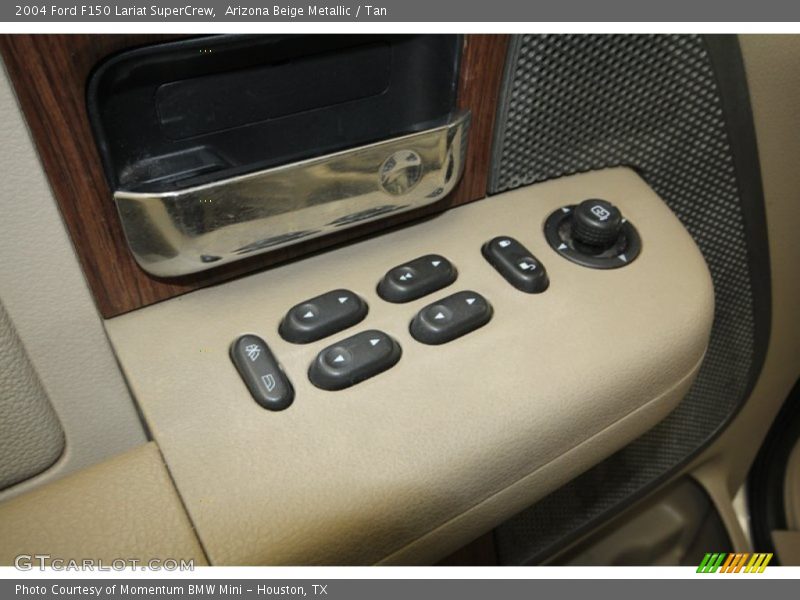 Arizona Beige Metallic / Tan 2004 Ford F150 Lariat SuperCrew