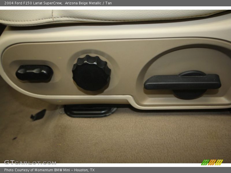 Arizona Beige Metallic / Tan 2004 Ford F150 Lariat SuperCrew