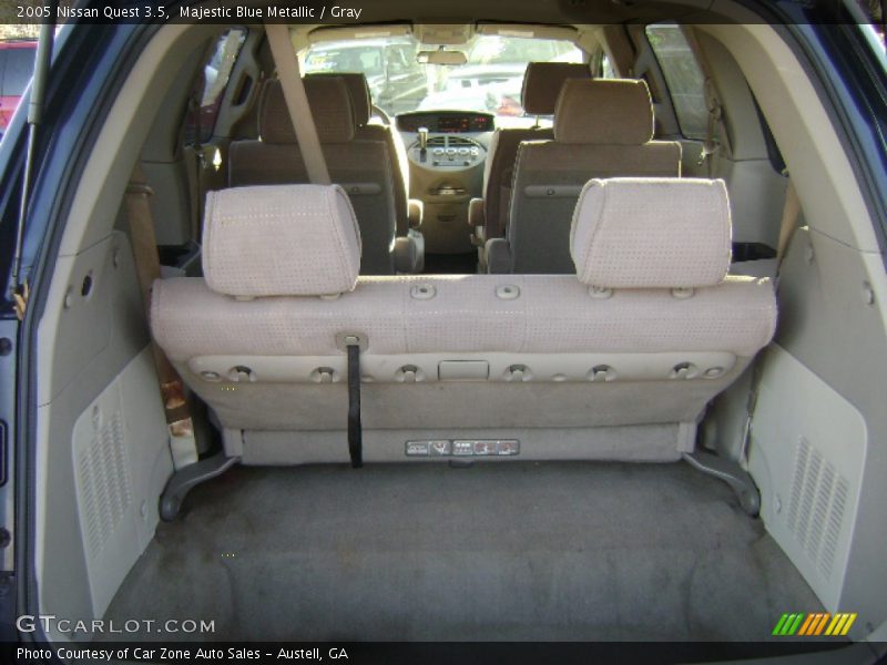 Majestic Blue Metallic / Gray 2005 Nissan Quest 3.5