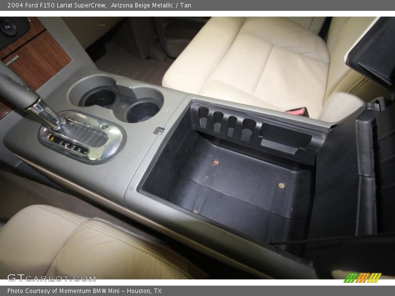 Arizona Beige Metallic / Tan 2004 Ford F150 Lariat SuperCrew