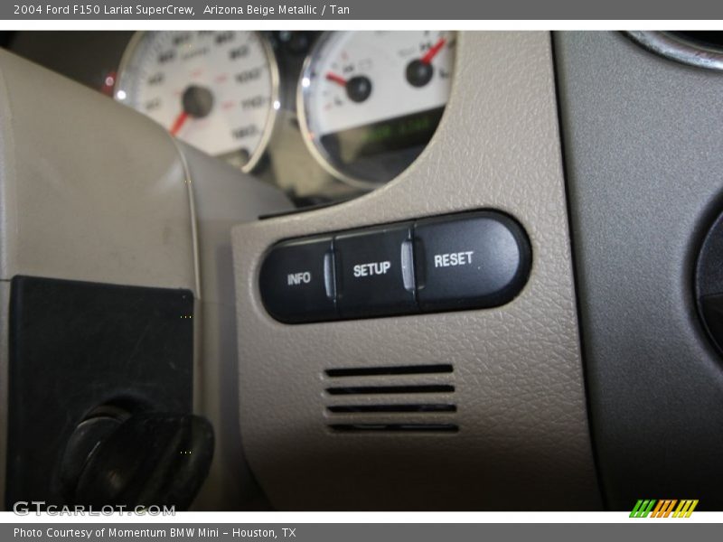 Arizona Beige Metallic / Tan 2004 Ford F150 Lariat SuperCrew