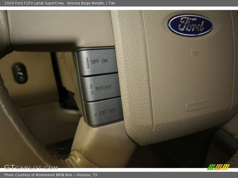 Arizona Beige Metallic / Tan 2004 Ford F150 Lariat SuperCrew