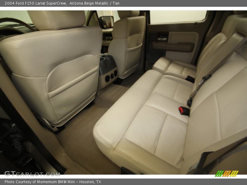 Arizona Beige Metallic / Tan 2004 Ford F150 Lariat SuperCrew