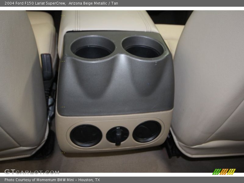 Arizona Beige Metallic / Tan 2004 Ford F150 Lariat SuperCrew