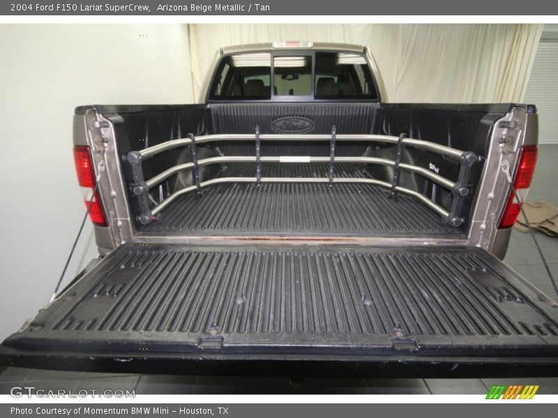 Arizona Beige Metallic / Tan 2004 Ford F150 Lariat SuperCrew