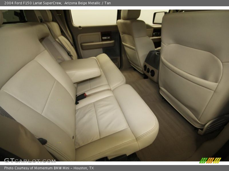 Arizona Beige Metallic / Tan 2004 Ford F150 Lariat SuperCrew
