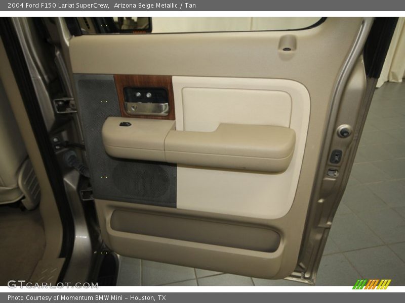 Arizona Beige Metallic / Tan 2004 Ford F150 Lariat SuperCrew