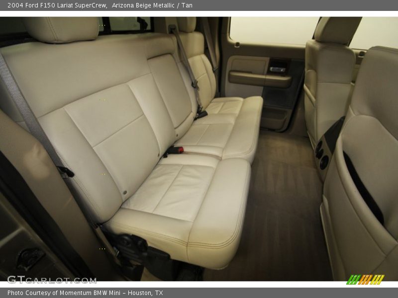 Arizona Beige Metallic / Tan 2004 Ford F150 Lariat SuperCrew